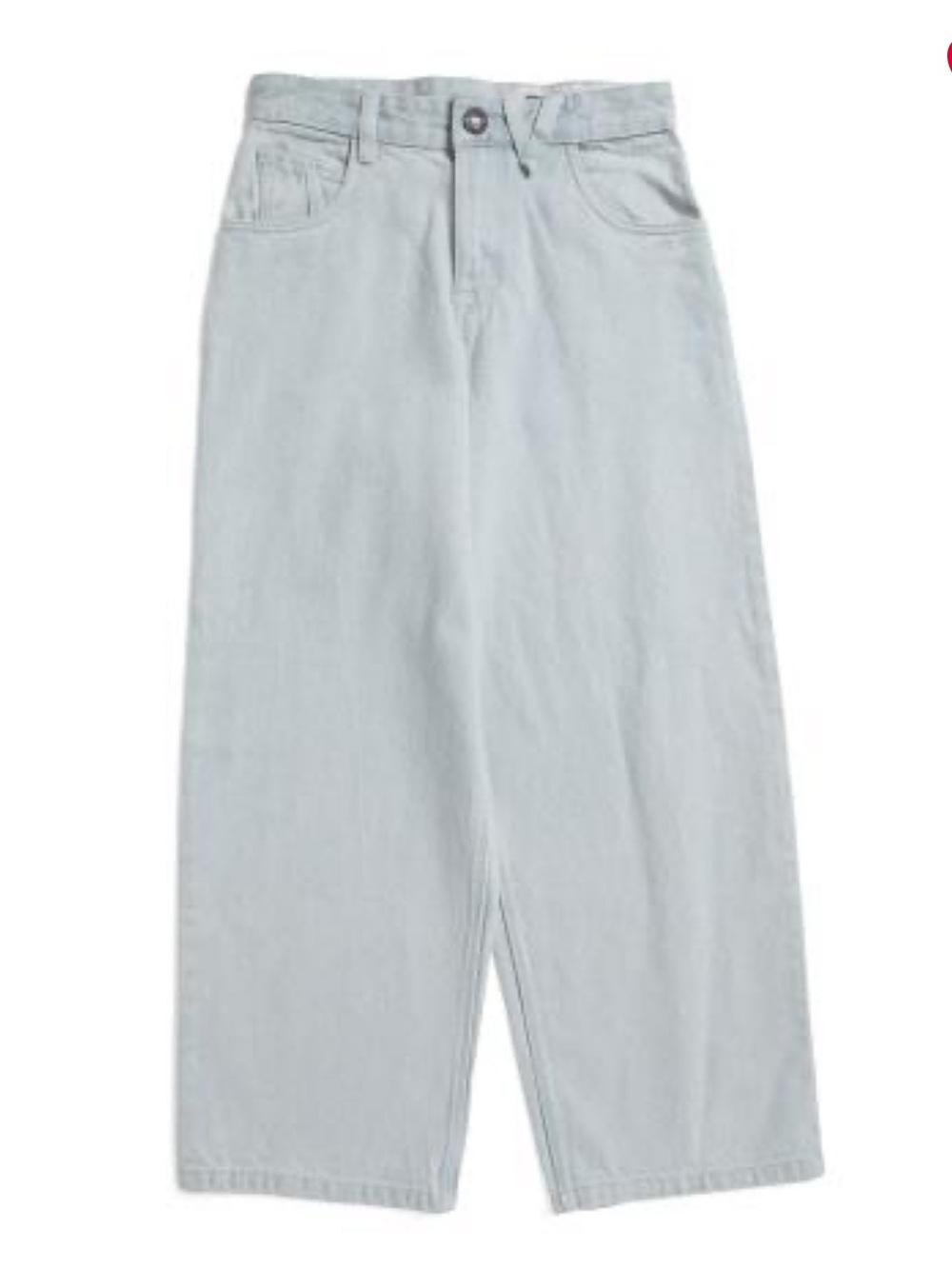 Volcom 12 (26) Jeans Big Boy Youth Chillow in Light Blue Loose Baggy Skater NWT